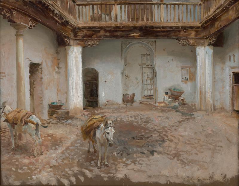 Courtyard, Casa del Chapiz