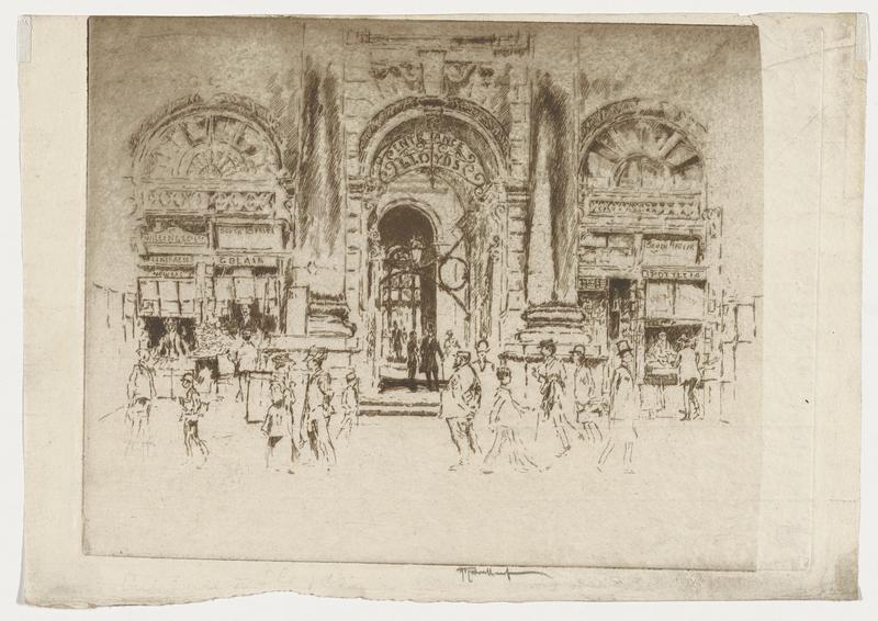 Entrance to Lloyds